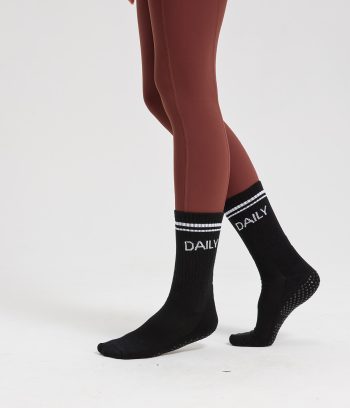 Black Daily Socks