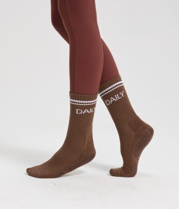 Brown Daily socks