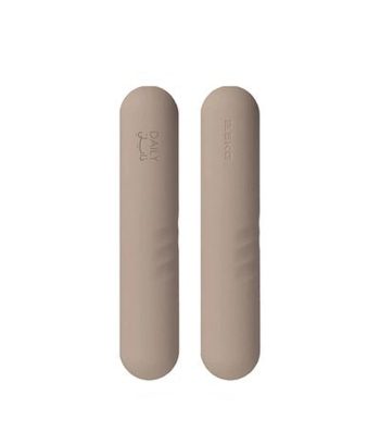 Dark beige dumbbells (2.5 kg)
