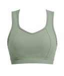 Green sports bra