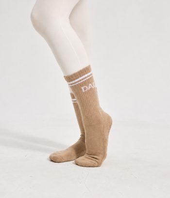 Beige Daily Socks